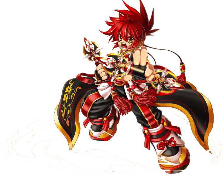 Jinrama - Jin Grand Chase Hd (781x589), Png Download