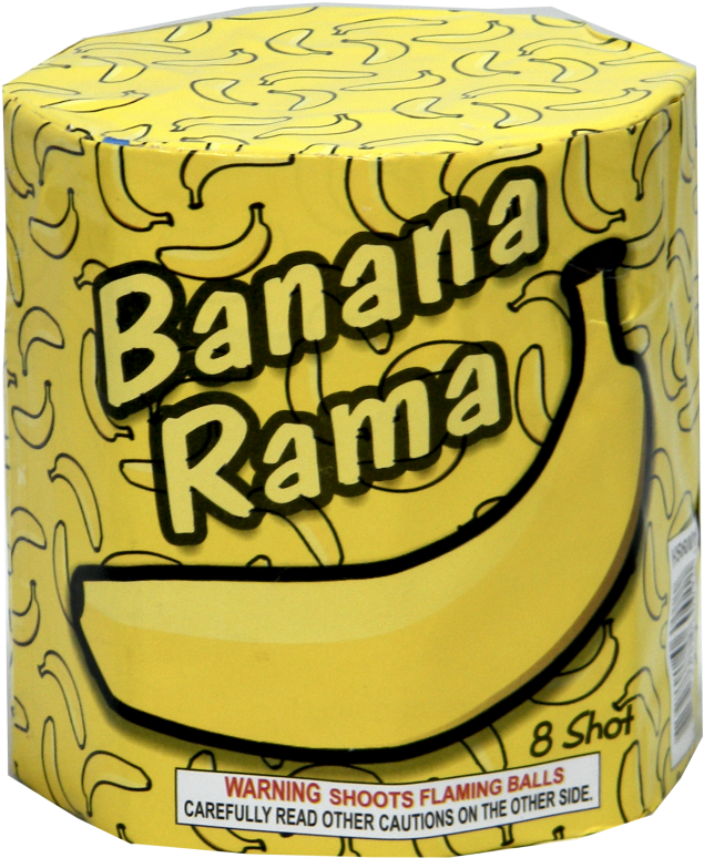 Vivid Color Banana Rama 8 Shot By “hot Shot” - Color (681x800), Png Download