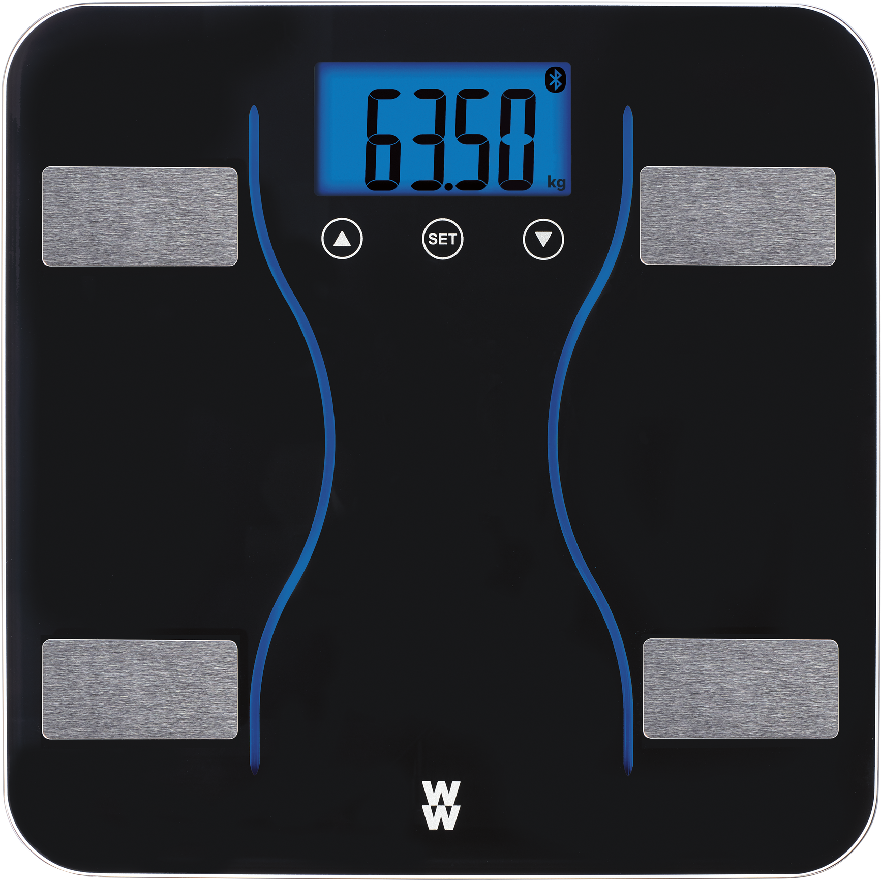 Weight Watchers Body Analysis Bluetooth Diagnostic (1959x2087), Png Download