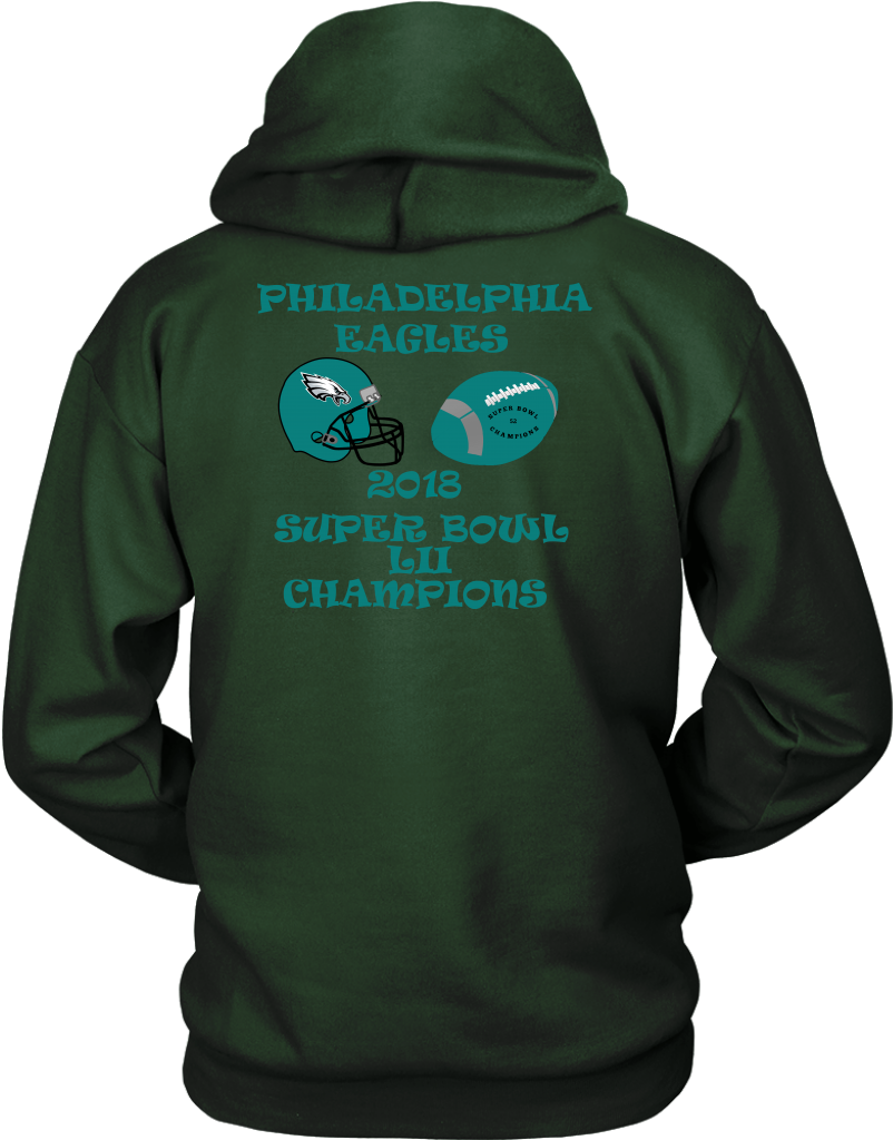 Philadelphia Eagles 2018 Super Bowl Lii Champions Unisex - January Guy Hoodie (1024x1024), Png Download
