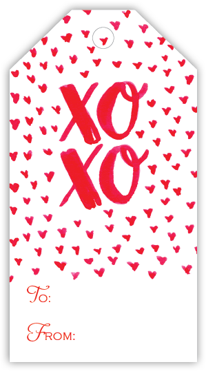 Rosanne Beck Valentine's Day Gift Tags - Mass Effect (328x572), Png Download