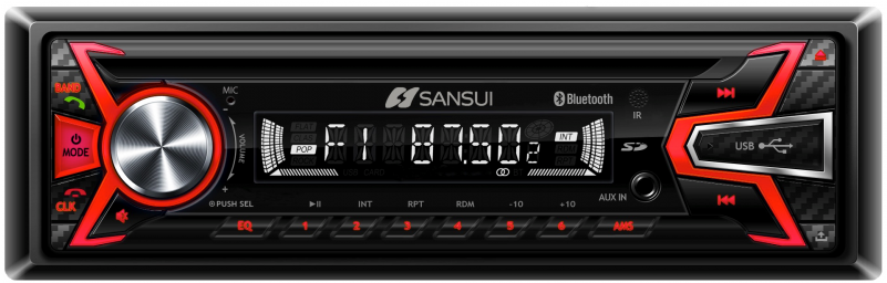 Sansui Car Audio Bluetooth Ma010 - Sansui Car Radio Manual (800x800), Png Download
