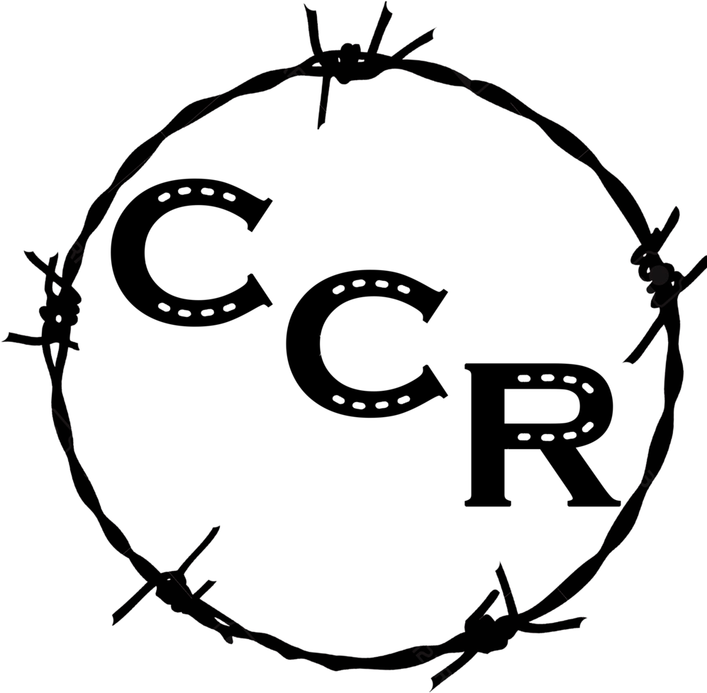 Barbed Wire Ccr Logo Large (1000x995), Png Download