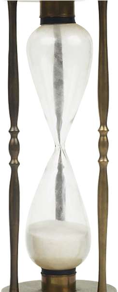 Hourglass Png Transparent Image - Baluster (383x600), Png Download