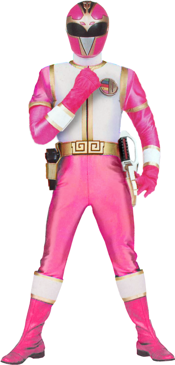 Dai Pink Male - Super Sentai Pink Ranger (836x1484), Png Download
