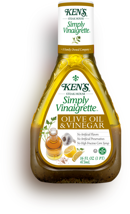 Zucchini Spaghetti And Meatballs - Ken's Simply Vinaigrette Greek (530x736), Png Download