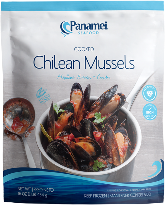 Black Mussels - Fideuà (800x867), Png Download