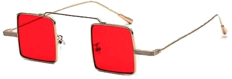 Itgirl Shop Square Shape Colorful Sunglasses Aesthetic - Soft Grunge (460x460), Png Download