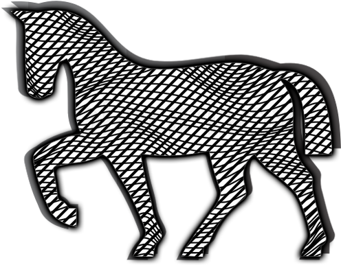 Horse - “ - Mane (500x500), Png Download