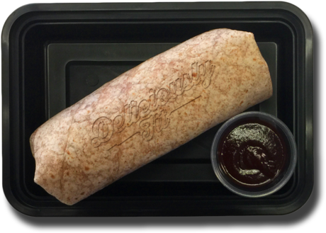 Buffalo Chicken Wrap - Mission Burrito (480x480), Png Download