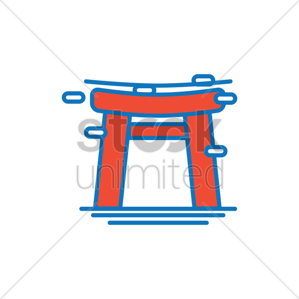 Torii Gate V矢量图形 - Torii (600x600), Png Download