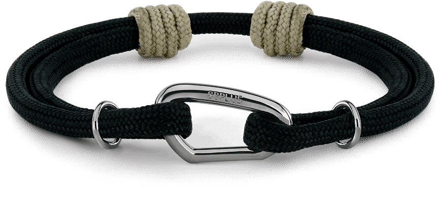 Wristband Black Forest Gun Carabiner - 8bplus Wristband - One Size - Black Forest (1000x1000), Png Download