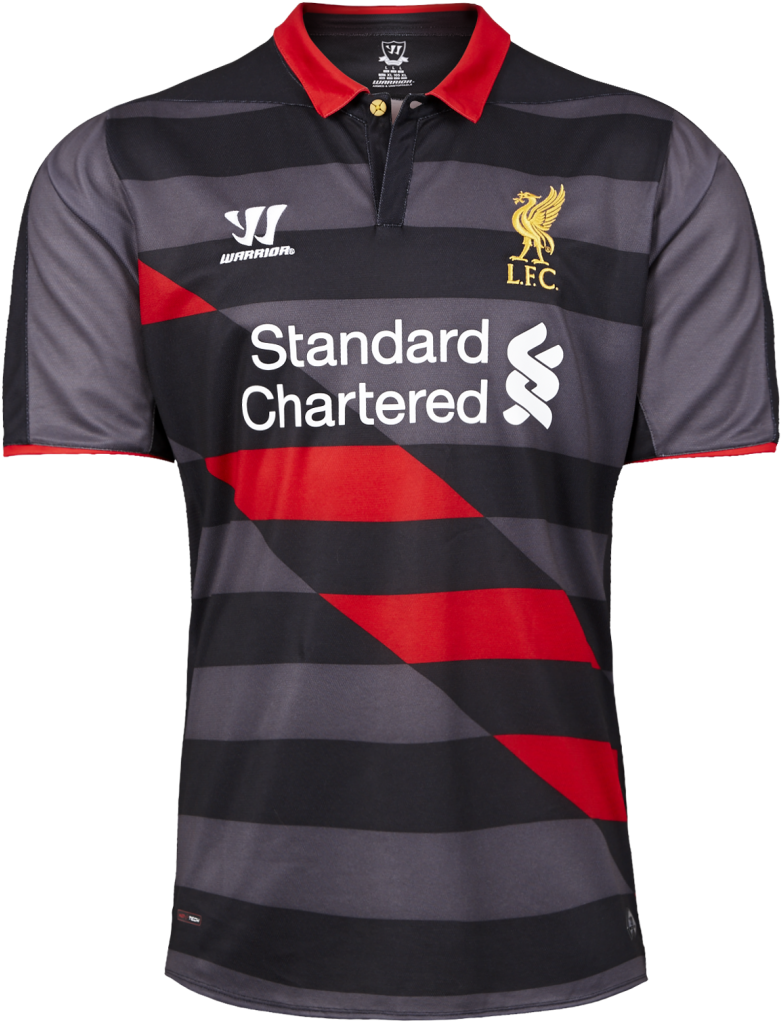 Liverpool Fc Short Sleeve Jersey 2013/14 - Liverpool Fc 2014-15 Liverpool Third Football Shirt (1200x1200), Png Download