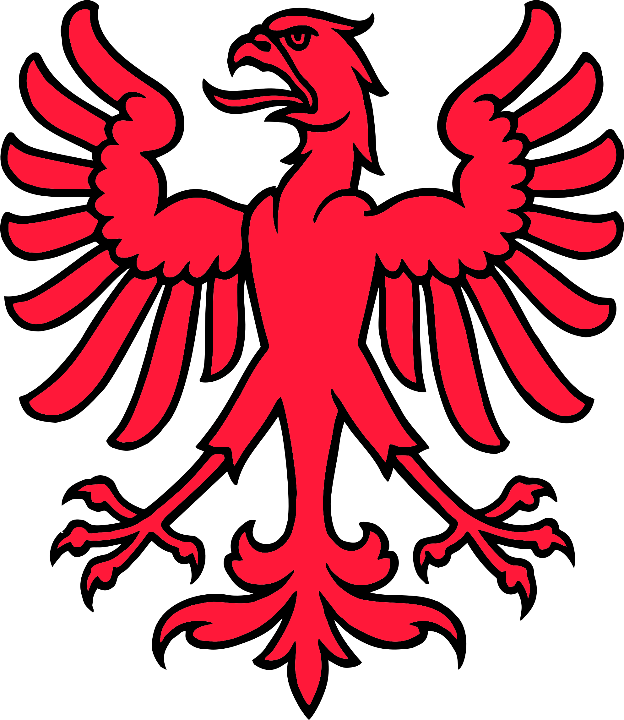 This Free Icons Png Design Of Zurich Eagle (1987x2292), Png Download