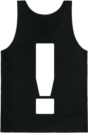 Alert Tank Top - Go Home (484x484), Png Download