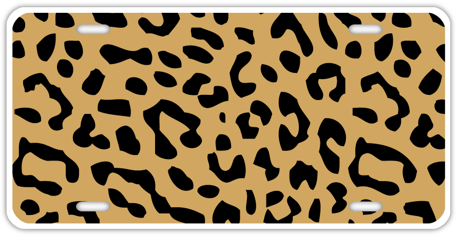 Airsick Stencils Leopard Print Airsick Airbrush Stencil (892x460), Png Download