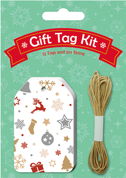 Christmas Present Tags With String - Christmas Day (600x600), Png Download