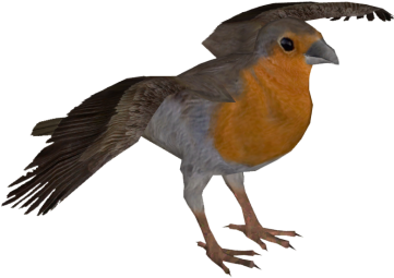 European Robin Pic Birds - Bachman's Warbler (360x360), Png Download