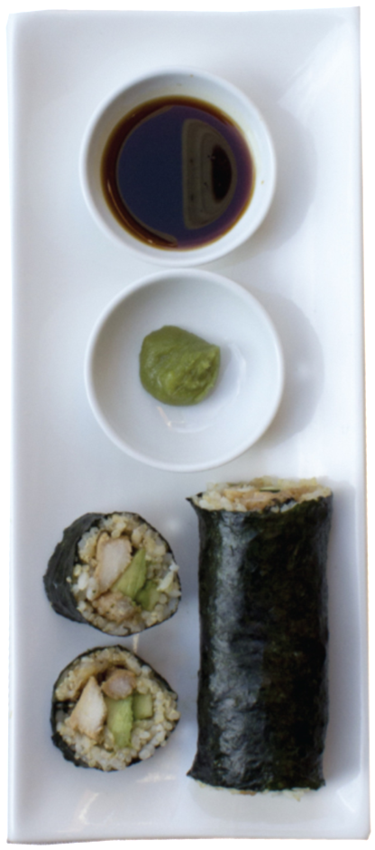 Korean Sushi Transparent Free Buckle Decoration Vector - Sushi (1024x1024), Png Download