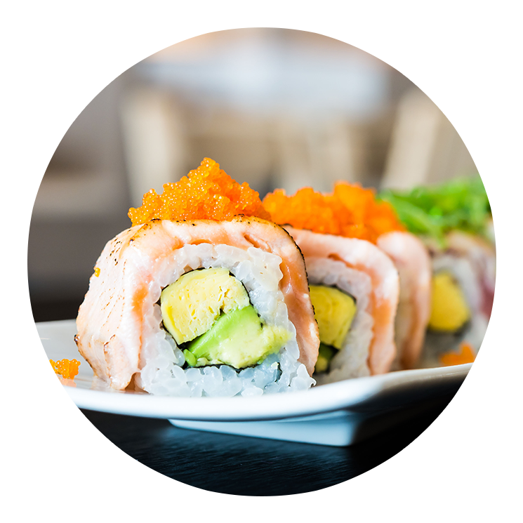 Japanese Food - Sushi (832x832), Png Download