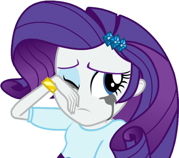 Thebar, Bracelet, Crying, Dance Magic, Equestria Girls, - Equestria Girls Rarity Sad (724x626), Png Download