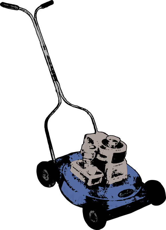 Medium Image - Lawn Mower (579x800), Png Download