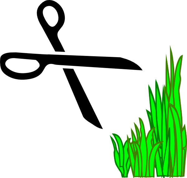 Scissors Lawn Clipart (600x573), Png Download