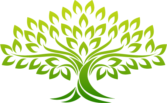 Landscape Clipart Landscaping Maintenance - Tree Vector Logo (550x339), Png Download