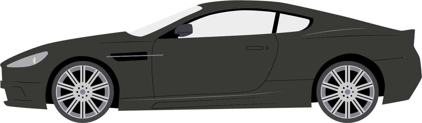 Aston Martin Clipart Bmw Car - Range Rover Vogue Corris Grey (1458x833), Png Download