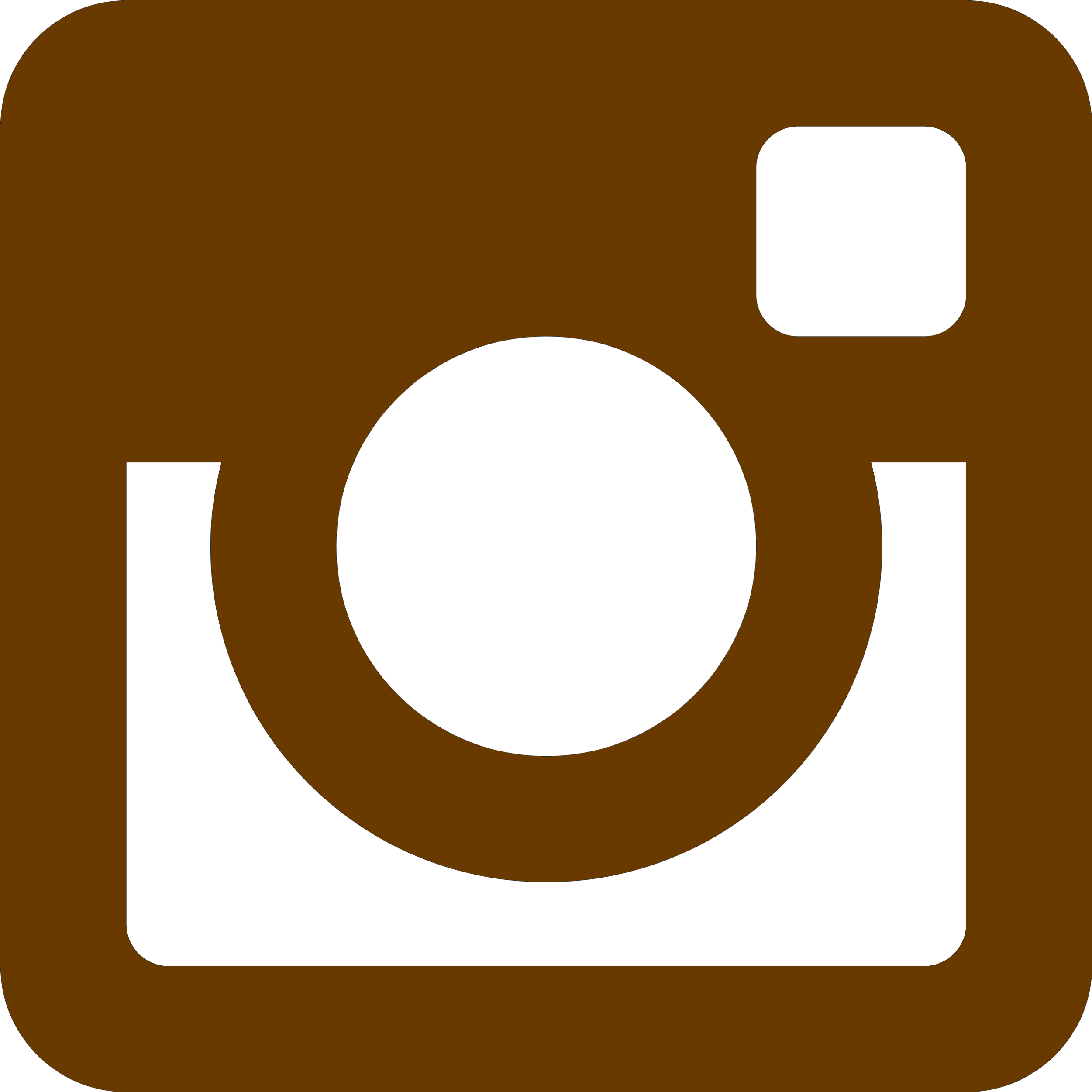 Instagramm Clipart Clear - Instagram Logo Transparent Brown (2500x2508), Png Download