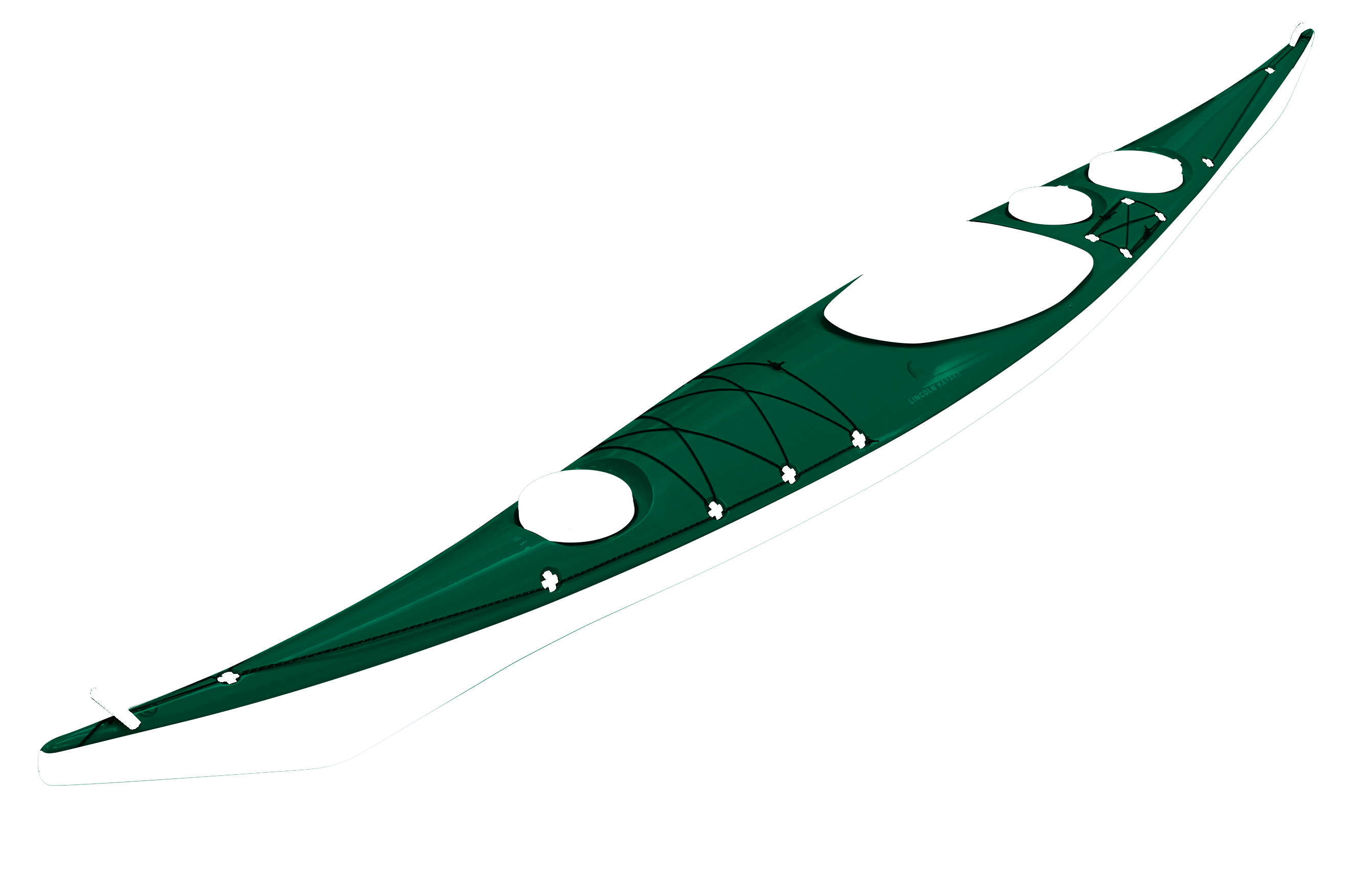 Schoodic Deck Forest - Sea Kayak (2664x1751), Png Download