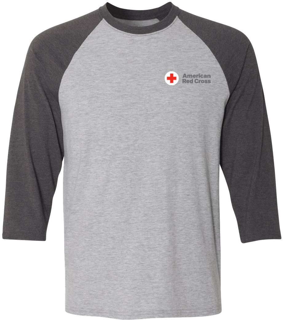 Light Steel/charcoal - Raglan Sleeve (1440x1440), Png Download