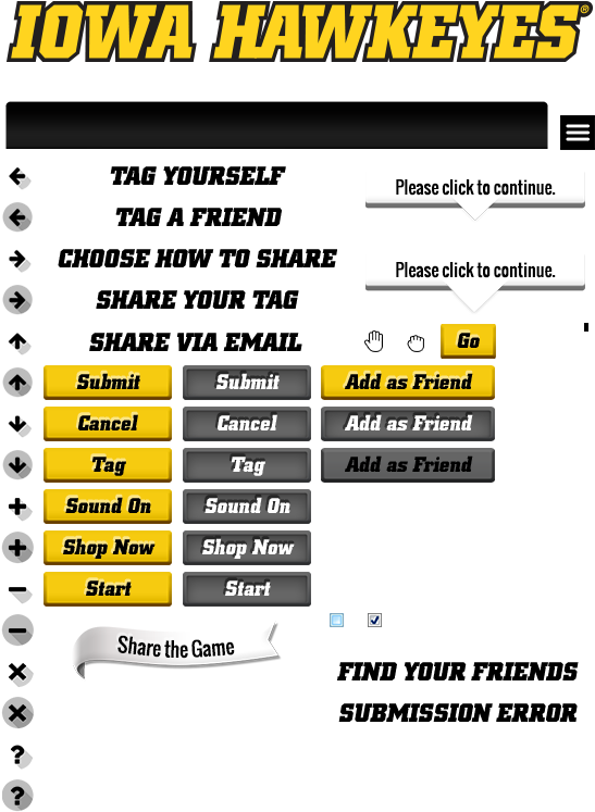 Iowa Hawkeyes Bumper Sticker- 4" X 10"-ncaa College (552x772), Png Download