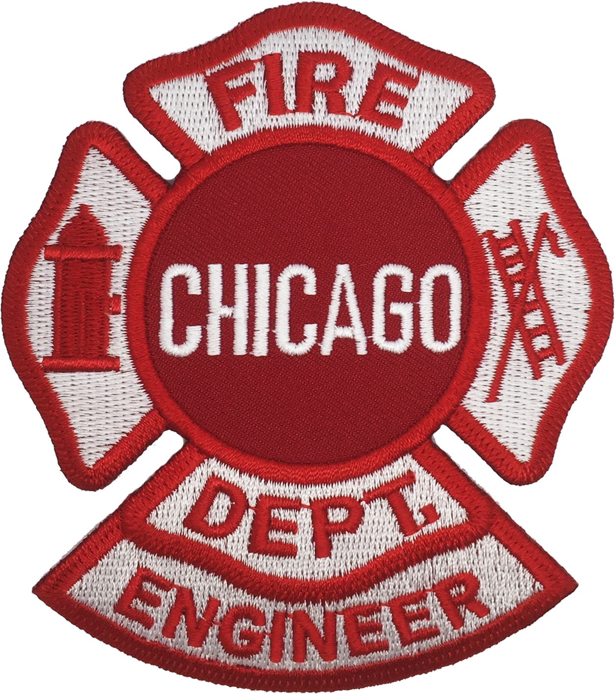 Chicago Fire Department Maltese Patch - Chicago Fire Paramedic Patch (1250x1412), Png Download
