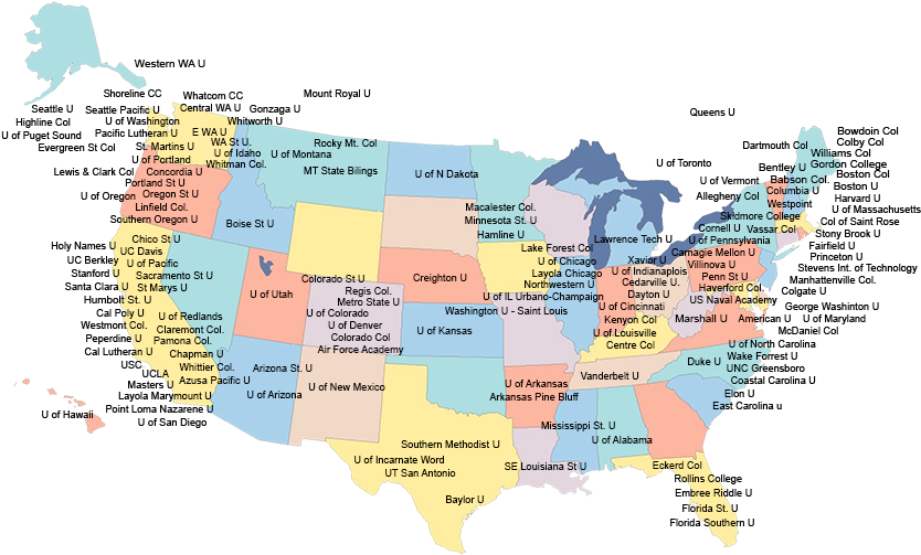 Crossfire Premier's College Footprint - Atlas (862x506), Png Download