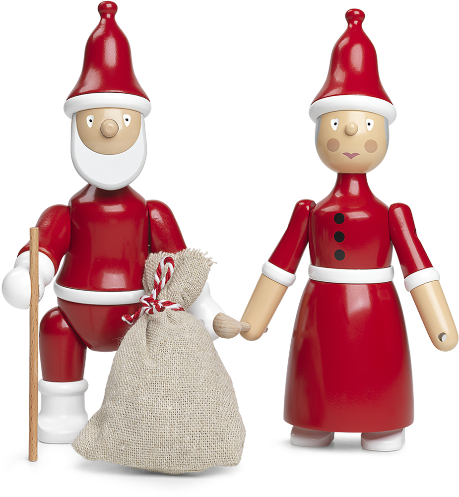 Santa Clara Mrs Santa Red White Figurer - Kay Bojesen Santa Clara/ Mrs Santa (1200x1200), Png Download