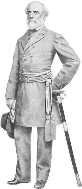 Robert E Lee By War Is - Robert E Lee Png (515x700), Png Download