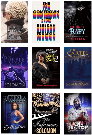 2018 Titles In African American Urban Fiction - Won't Stop [book] (436x574), Png Download
