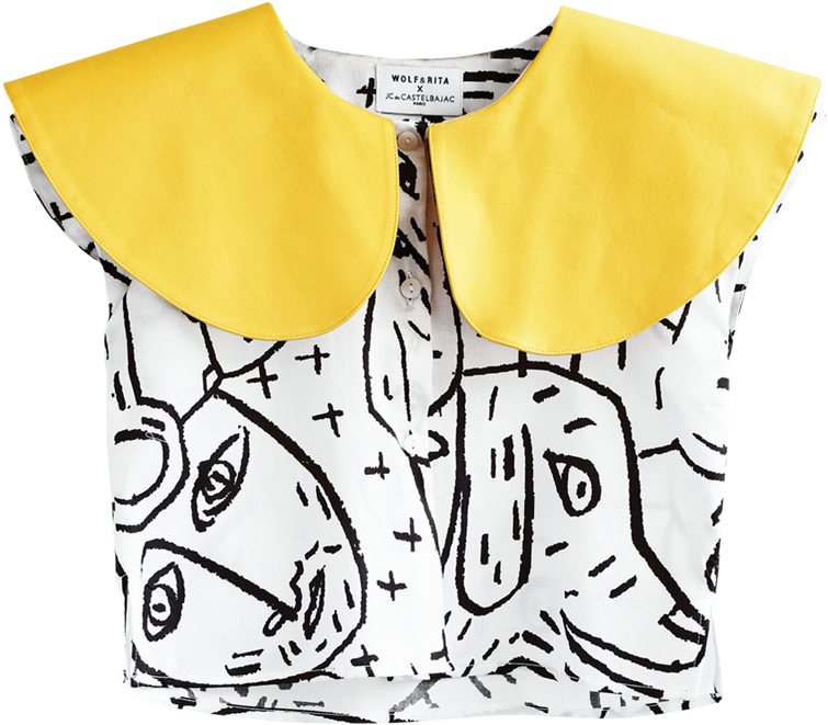 Wolf & Rita Marisa Girls Camoanimaux Blouse - Wolf & Rita Marisa Girls Camoanimaux Blouse (800x800), Png Download
