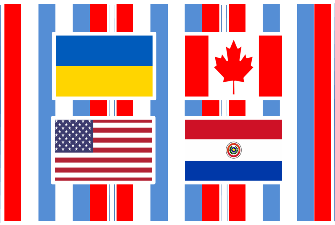 225th Anniversary Of Russian Mennonites Decals - Canada Flag (1131x760), Png Download