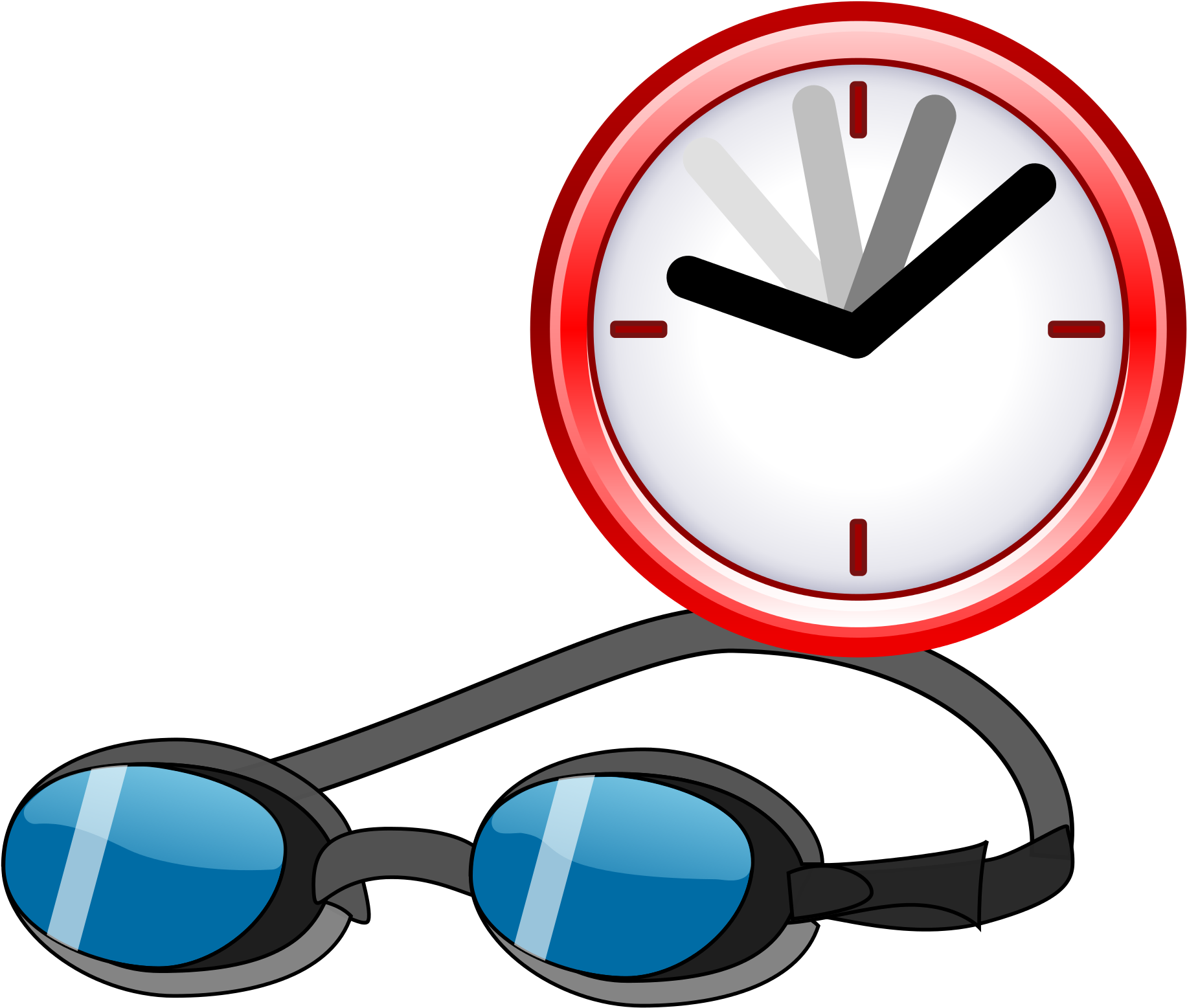 Open - Clock Icon (2000x2000), Png Download