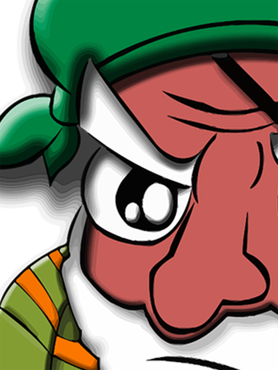 Pirate3 - Cartoon (964x1280), Png Download