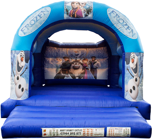 Frozen 15ft X 15ft Bouncy Castle - Tom And Jerry Bouncy Castle (500x460), Png Download
