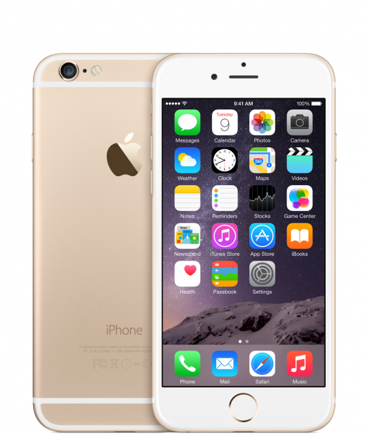 Apple I Phone 6s Gold (1200x630), Png Download