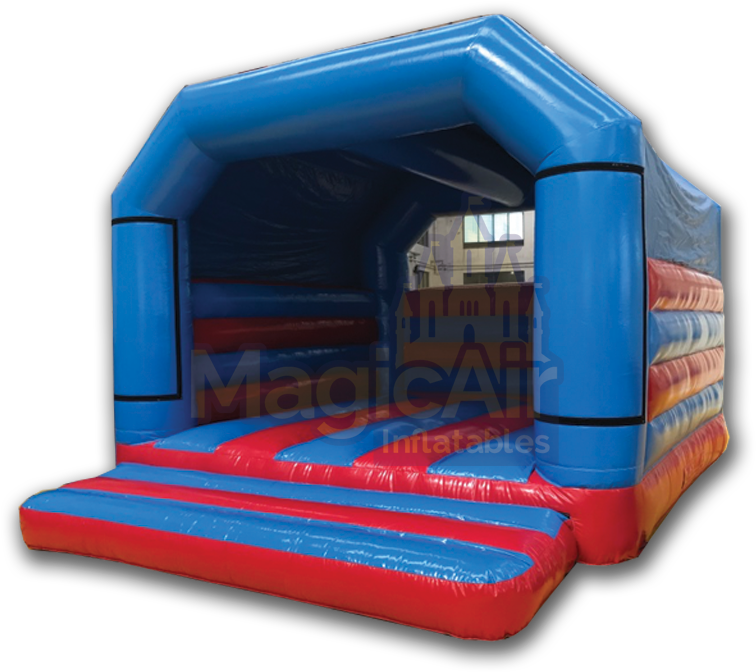 All Ages Bouncy Castle With Velcro Artwork Panels - Castle (800x800), Png Download