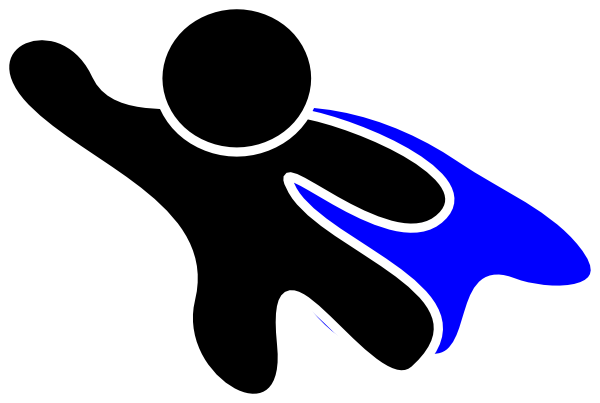 Superhero Cape Clipart - Superman (600x403), Png Download