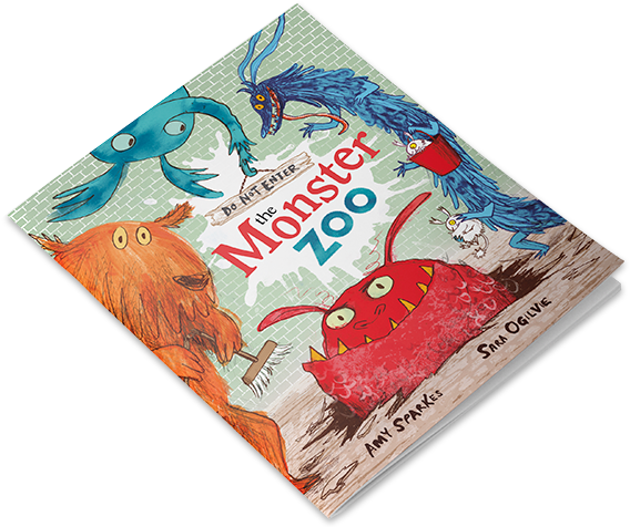 About The Book - Do Not Enter The Monster Zoo! [book] (574x476), Png Download