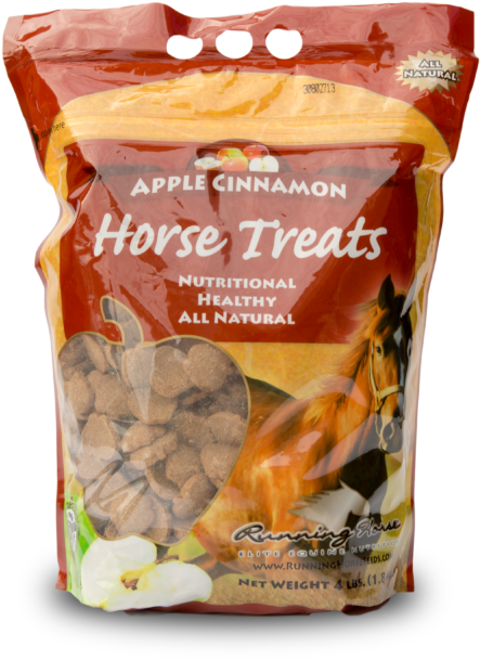 Running Horse® Treats - Apple Cinnamon Horse Treats (600x691), Png Download