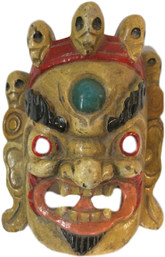 Dewi Sri Bird Mask - Mask (300x400), Png Download