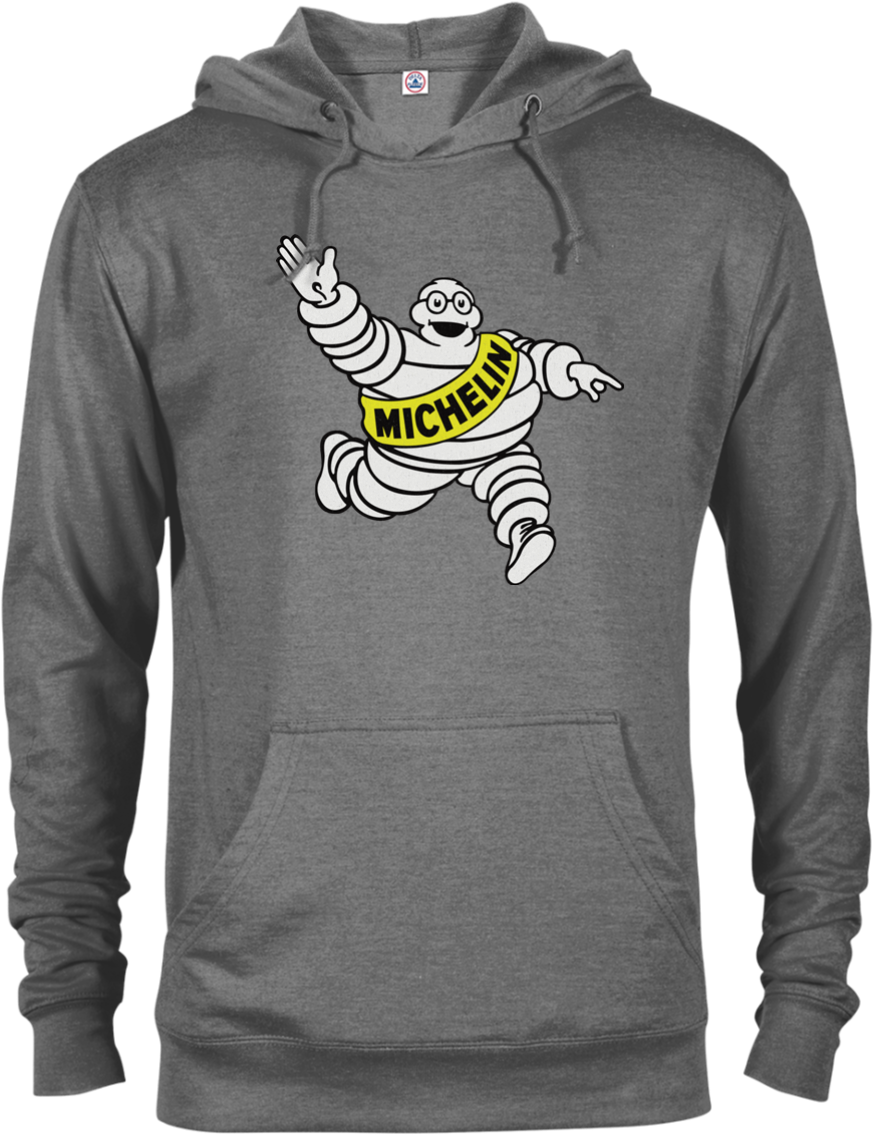 Michelin Automotive Tires Michelin Man Bibendum French - Got Apparel Adult Unisex French Terry Hoodie Halloween (1155x1155), Png Download
